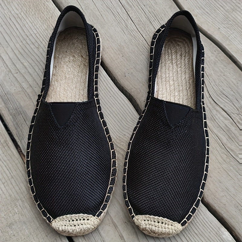 Veyra Paris™ | LORENZO – Espadrilles Homme en Toile Premium