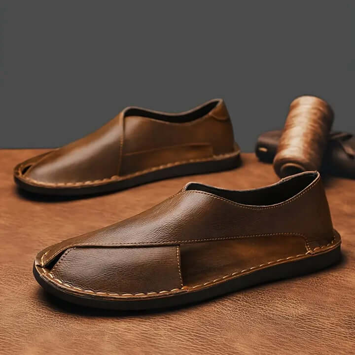 Veyra Paris™ | VAREN – Genuine Leather Italian Style Sandals.