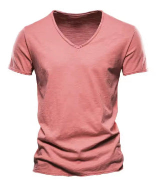 Round Neck Short Sleeve Casual T-shirt