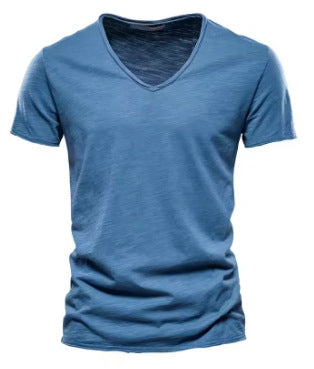 Round Neck Short Sleeve Casual T-shirt