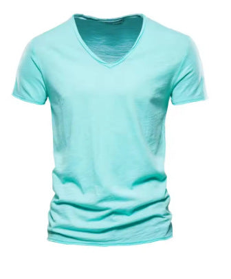 Round Neck Short Sleeve Casual T-shirt