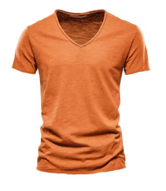 Round Neck Short Sleeve Casual T-shirt