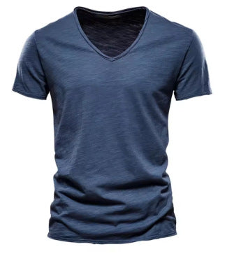 Round Neck Short Sleeve Casual T-shirt