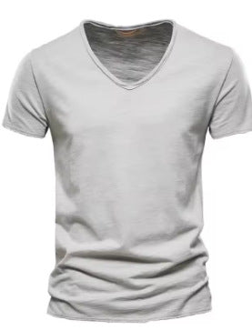 Round Neck Short Sleeve Casual T-shirt