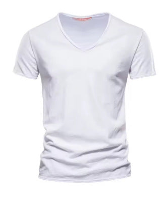 Round Neck Short Sleeve Casual T-shirt