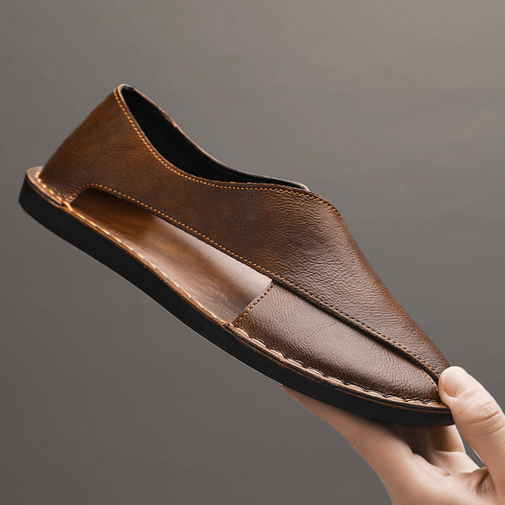 Veyra Paris™ | VAREN – Genuine Leather Italian Style Sandals.