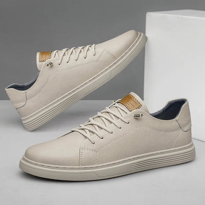 Veyra Paris™ | MARVAN – Leather sneakers with an elegant and timeless style