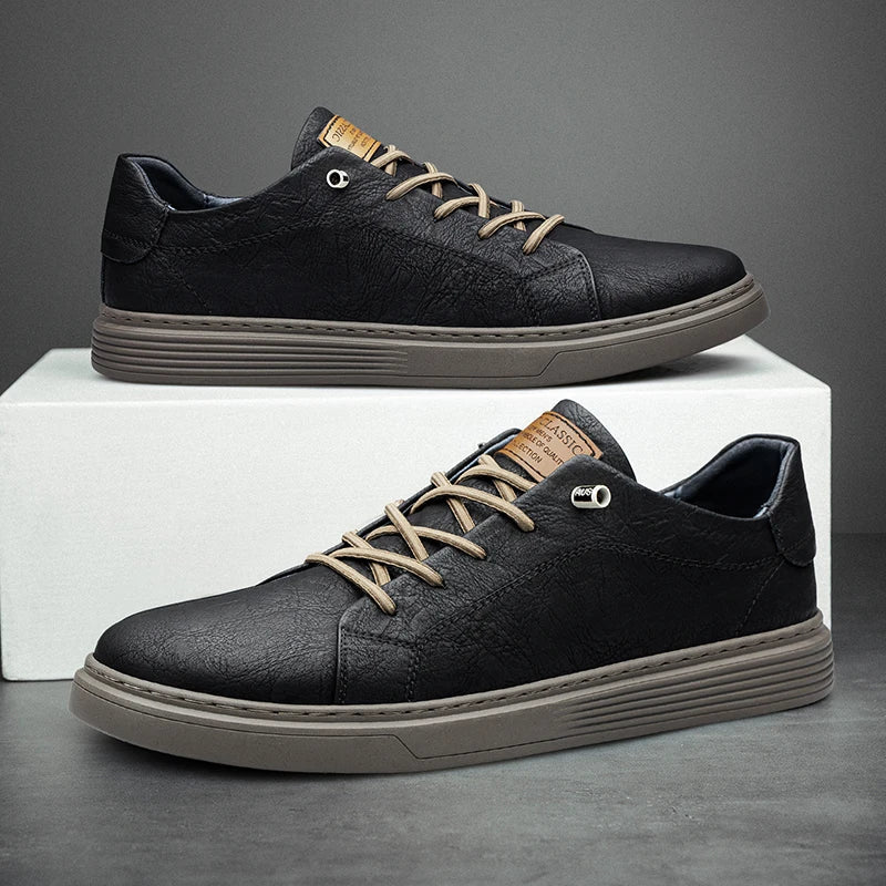 Veyra Paris™ | MARVAN – Leather sneakers with an elegant and timeless style