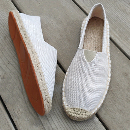 Veyra Paris™ | LORENZO – Espadrilles Homme en Toile Premium
