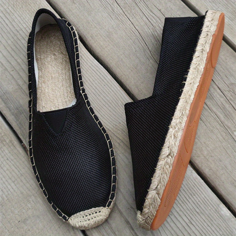 Veyra Paris™ | LORENZO – Espadrilles Homme en Toile Premium