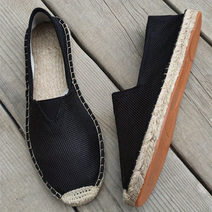 Veyra Paris™ | LORENZO – Espadrilles Homme en Toile Premium