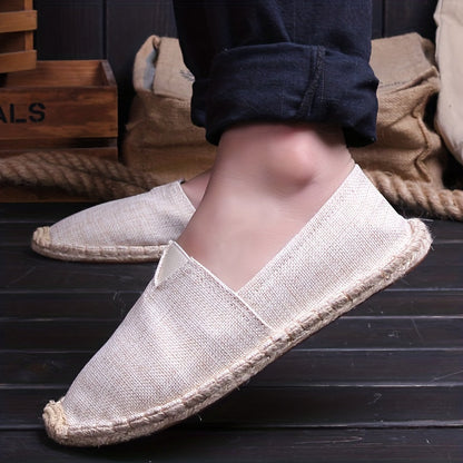 Veyra Paris™ | LORENZO – Espadrilles Homme en Toile Premium