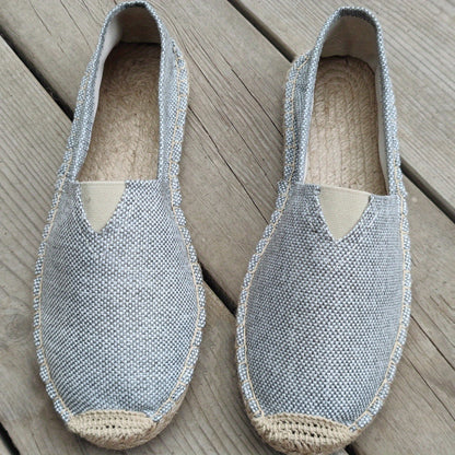 Veyra Paris™ | LORENZO – Espadrilles Homme en Toile Premium