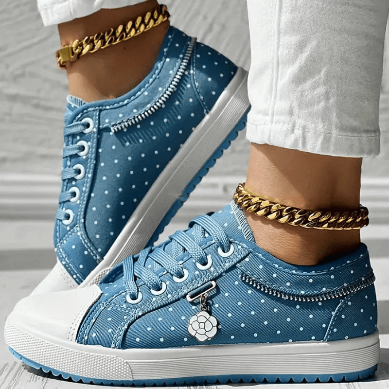 Veyra Paris™ | Élise – Baskets raffinées avec motifs floraux