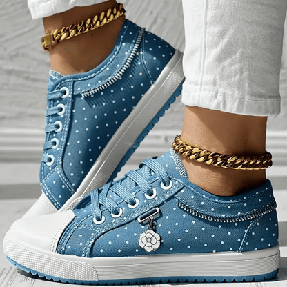 Veyra Paris™ | Élise – Baskets raffinées avec motifs floraux