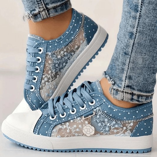 Veyra Paris™ | LUNA – Baskets raffinées avec motifs floraux