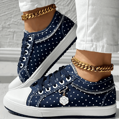 Veyra Paris™ | Élise – Baskets raffinées avec motifs floraux