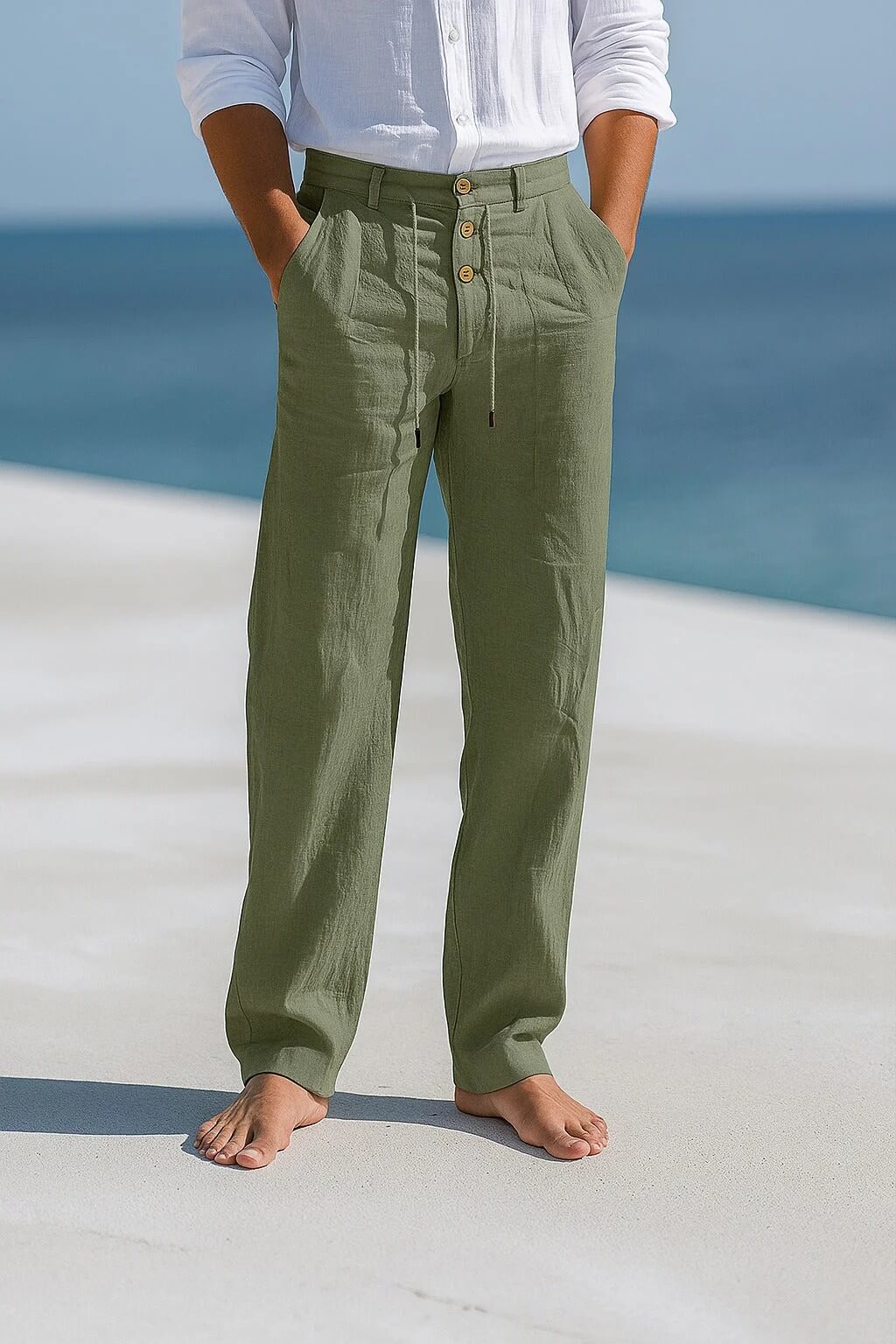 Veyra Paris™ | ADRIAN – Pantalon d’été en lin premium