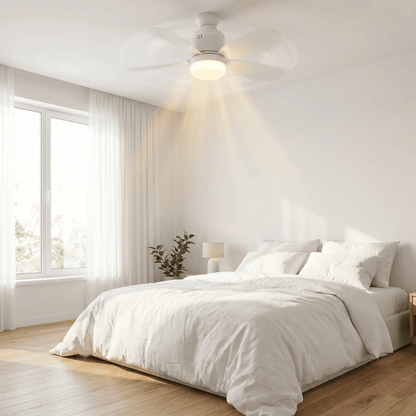 KMO V40™ | Ventilateur de Plafond avec LED Silencieux avec Télécommande