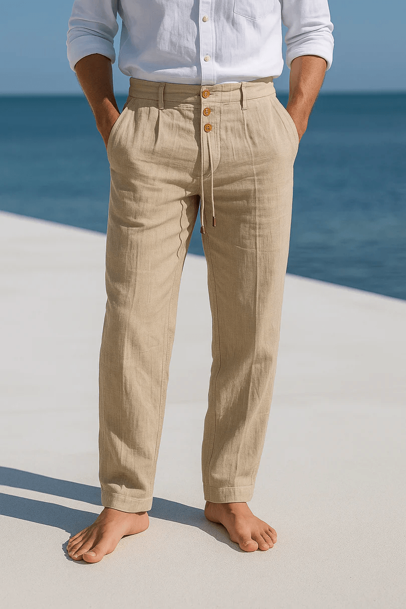 Veyra Paris™ | ADRIAN – Pantalon d’été en lin premium