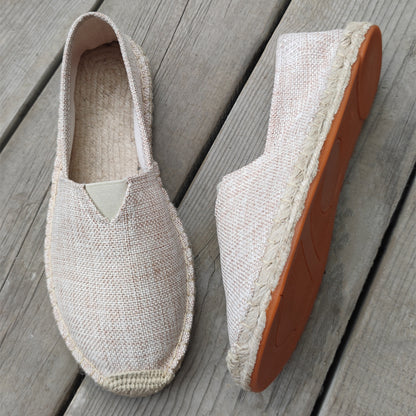 Veyra Paris™ | LORENZO – Espadrilles Homme en Toile Premium