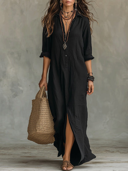 Women'S Casual Split Dress