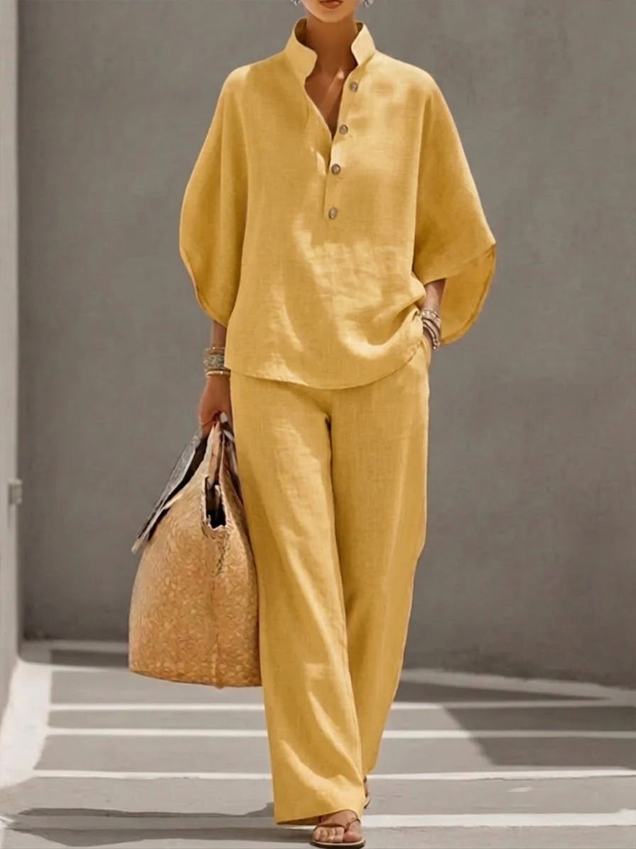 Women’S Casual Shirt Set