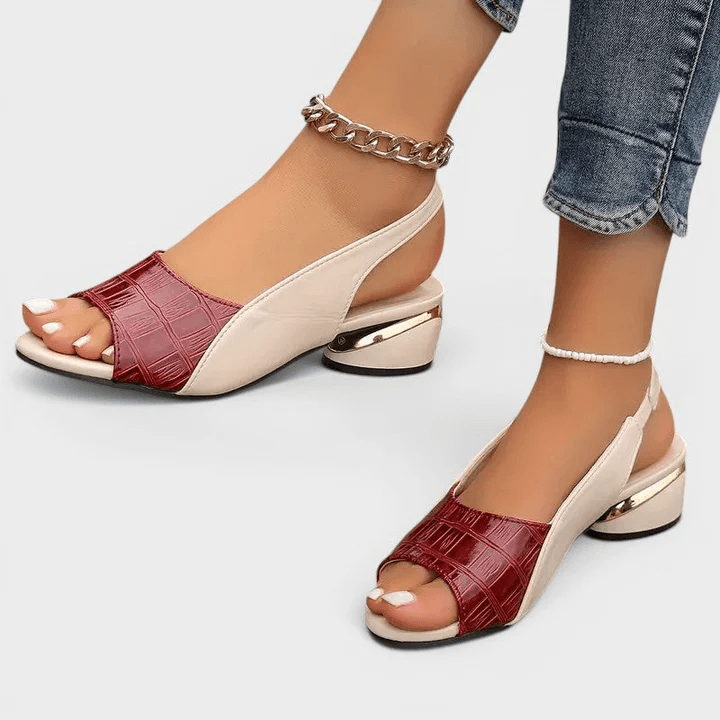 Veyra Paris™ | ALIA – Lightweight Heeled Sandals with a Refined Style