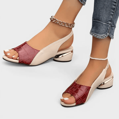 Veyra Paris™ | ALIA – Lightweight Heeled Sandals with a Refined Style