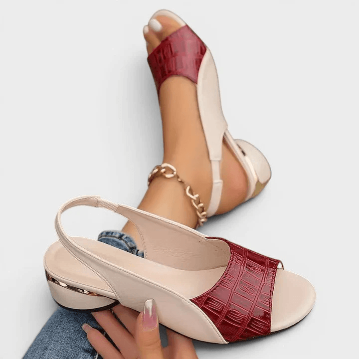 Veyra Paris™ | ALIA – Lightweight Heeled Sandals with a Refined Style