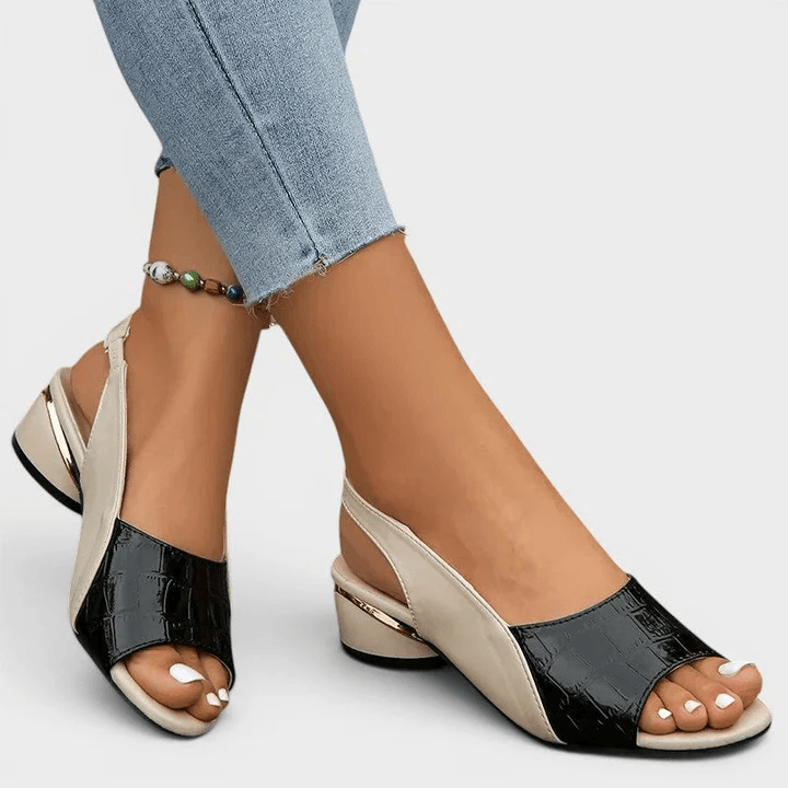 Veyra Paris™ | ALIA – Lightweight Heeled Sandals with a Refined Style