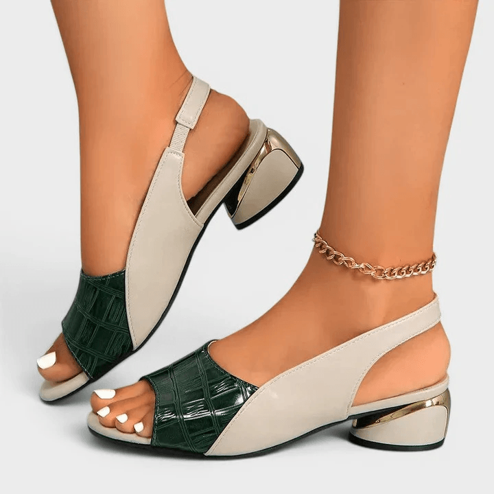 Veyra Paris™ | ALIA – Lightweight Heeled Sandals with a Refined Style